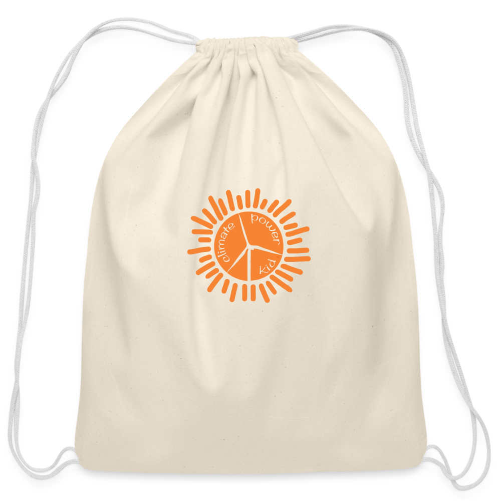 CPK Cotton Drawstring Bag - natural