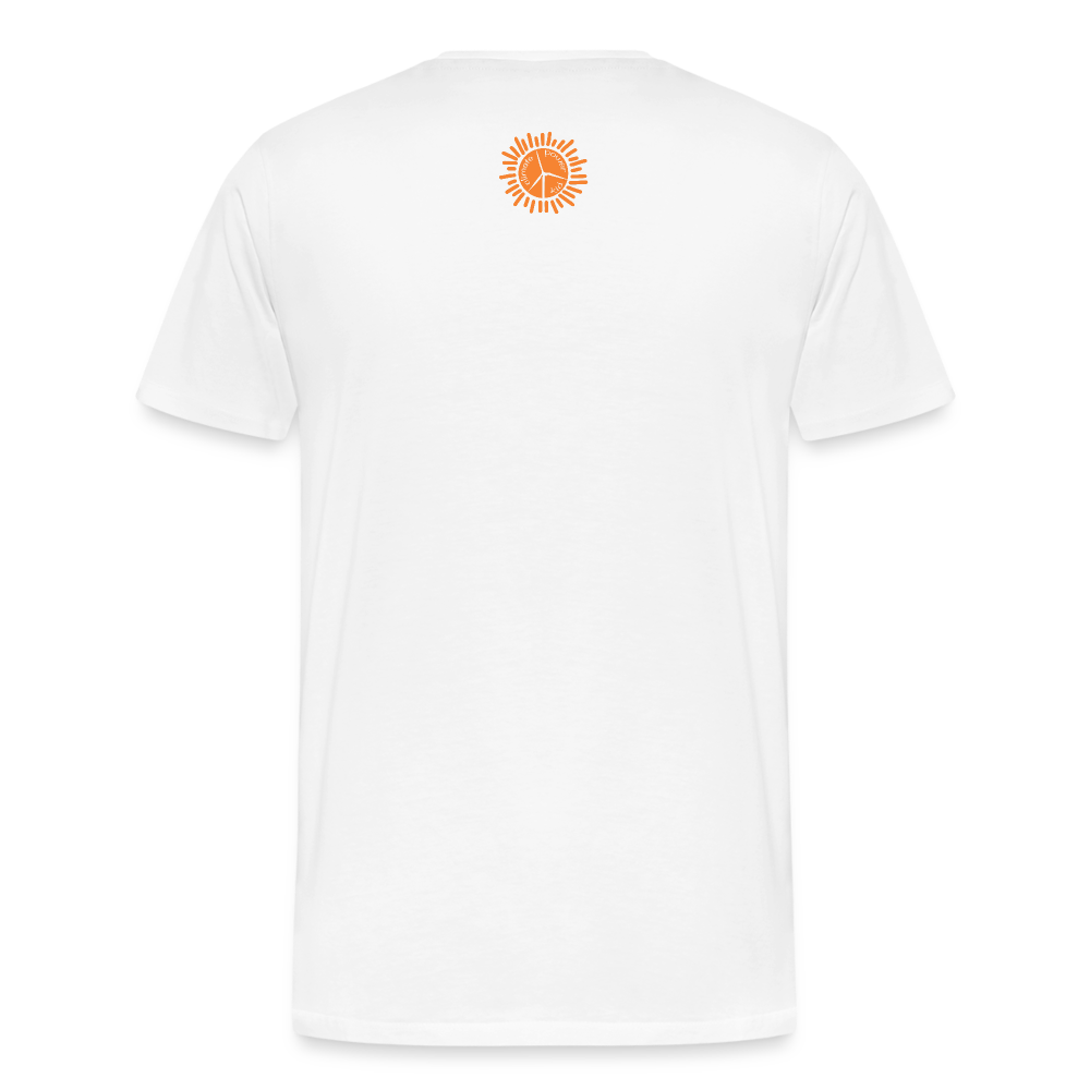 CPK Wind Men’s Premium Organic T-Shirt - white