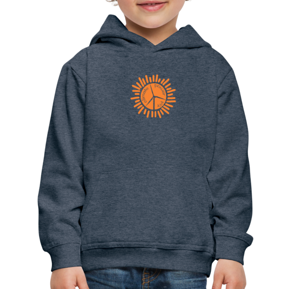 Kids‘ Premium Hoodie (SPOD) - heather denim