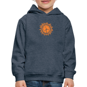 Kids‘ Premium Hoodie (SPOD) - heather denim