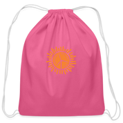 CPK Cotton Drawstring Bag - pink