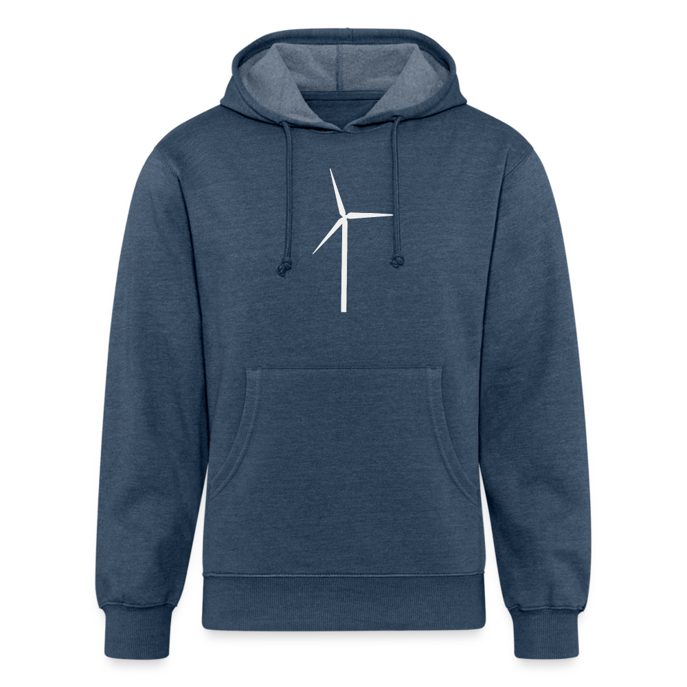 CPK Unisex Organic Hoodie - heather navy