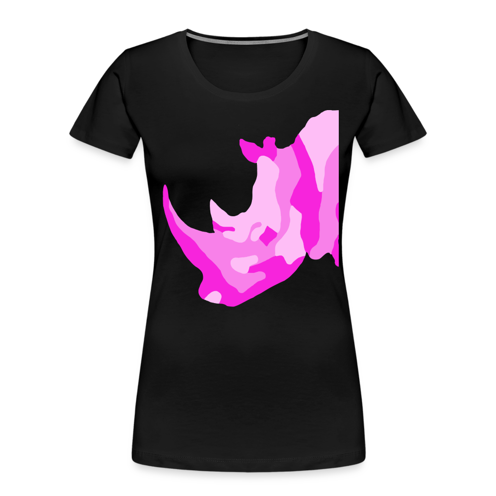 Rhino Women’s Premium Organic T-Shirt - black