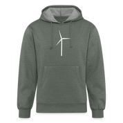 CPK Unisex Organic Hoodie - heather military green
