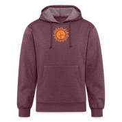 CPK Unisex Organic Hoodie - heather burgundy
