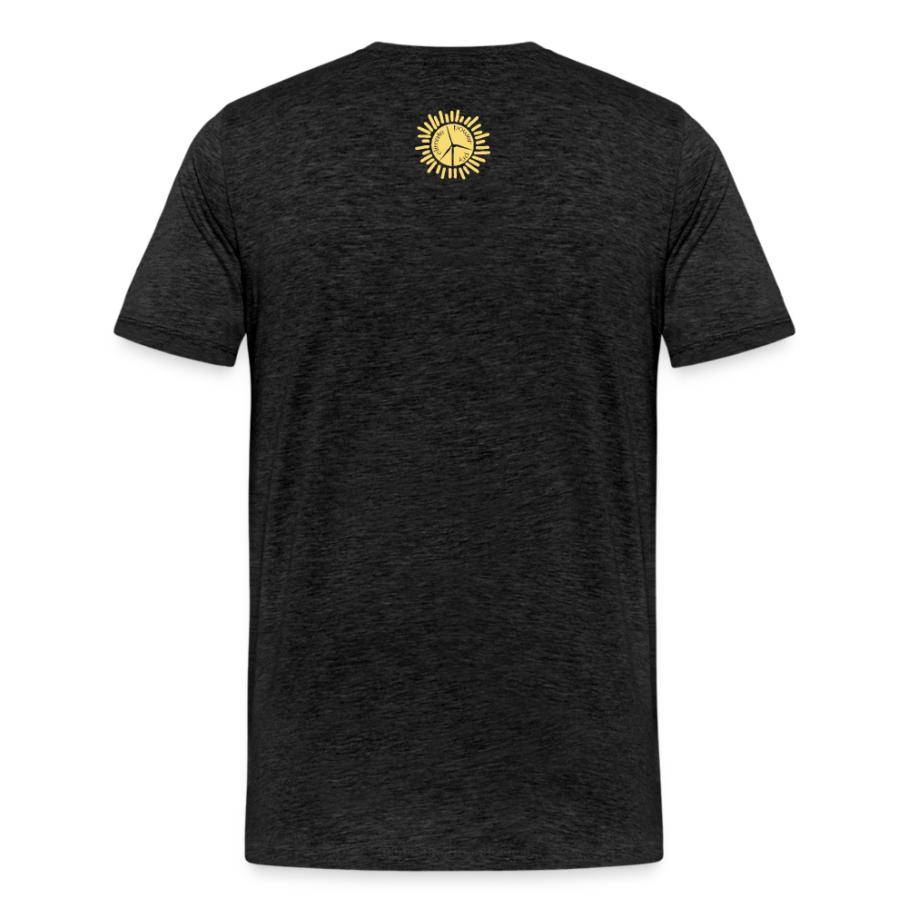Rhino Men’s Premium Organic T-Shirt - charcoal grey
