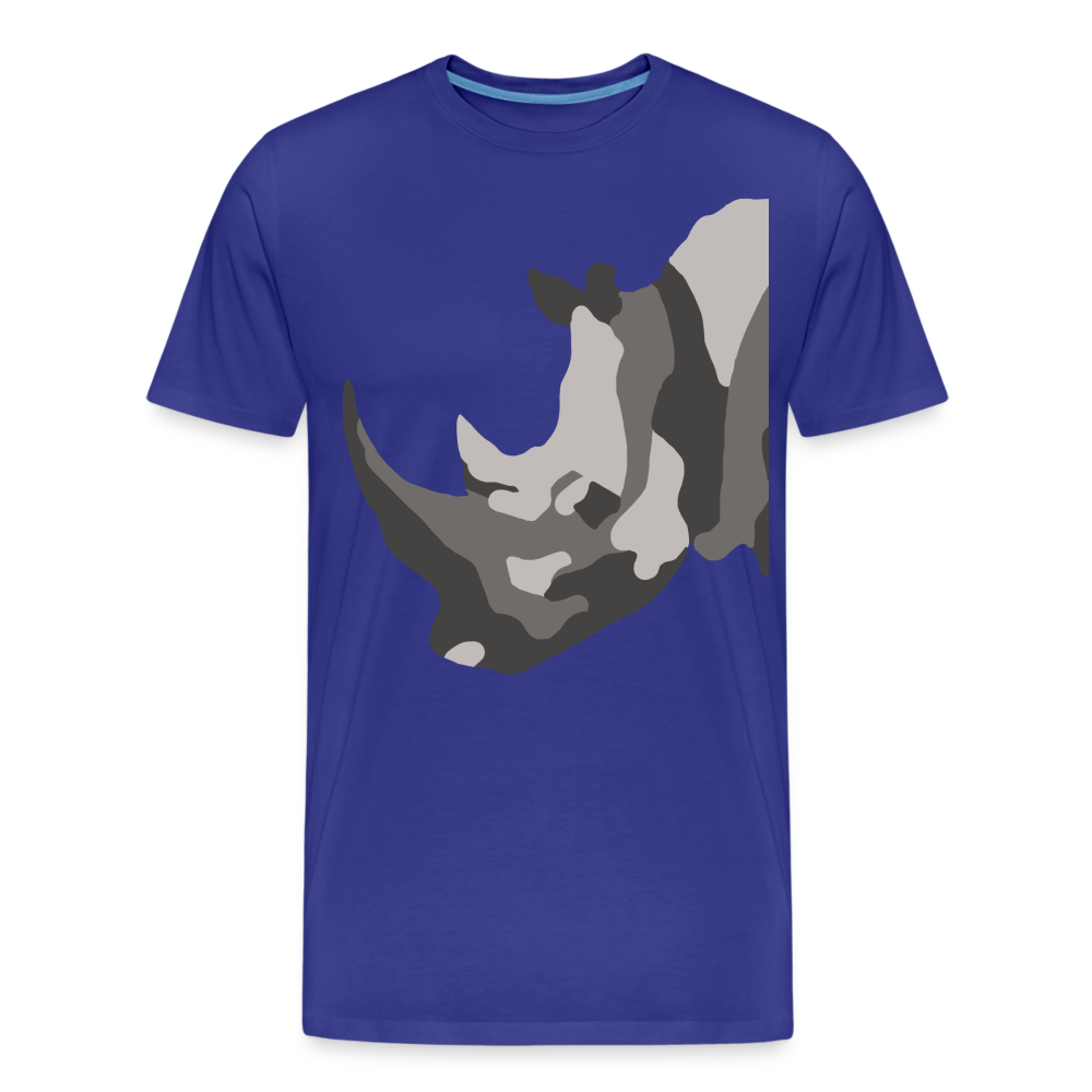Rhino Men’s Premium Organic T-Shirt - royal blue