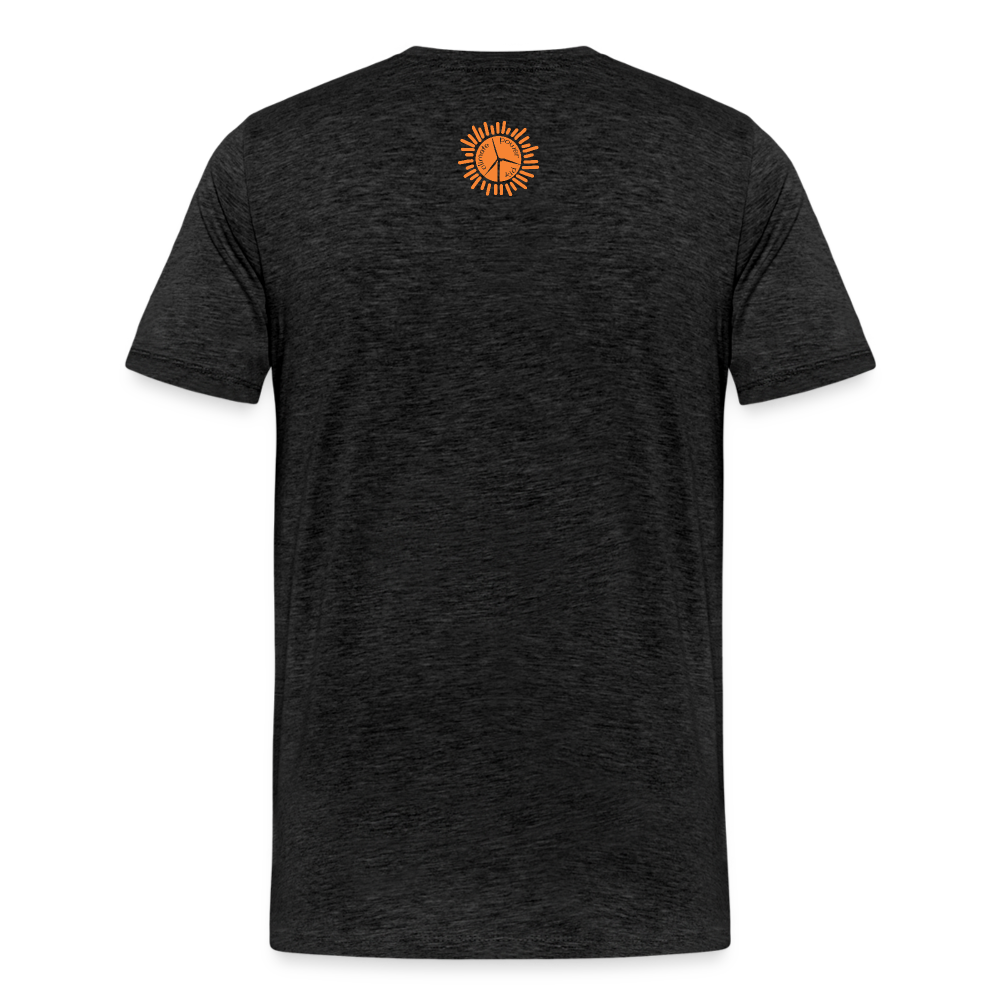 CPK Wind Men’s Premium Organic T-Shirt - charcoal grey