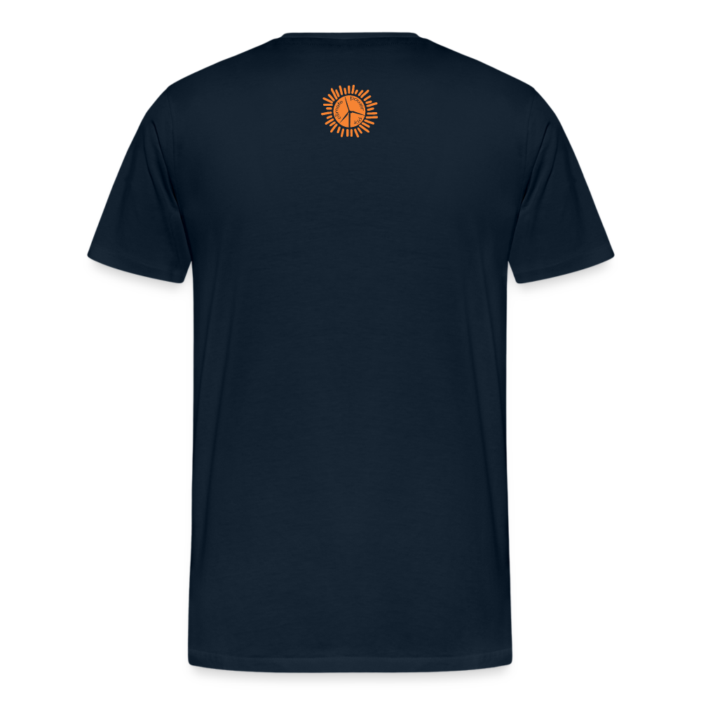 CPK Wind Men’s Premium Organic T-Shirt - deep navy