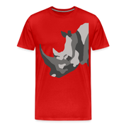 Rhino Men’s Premium Organic T-Shirt - red
