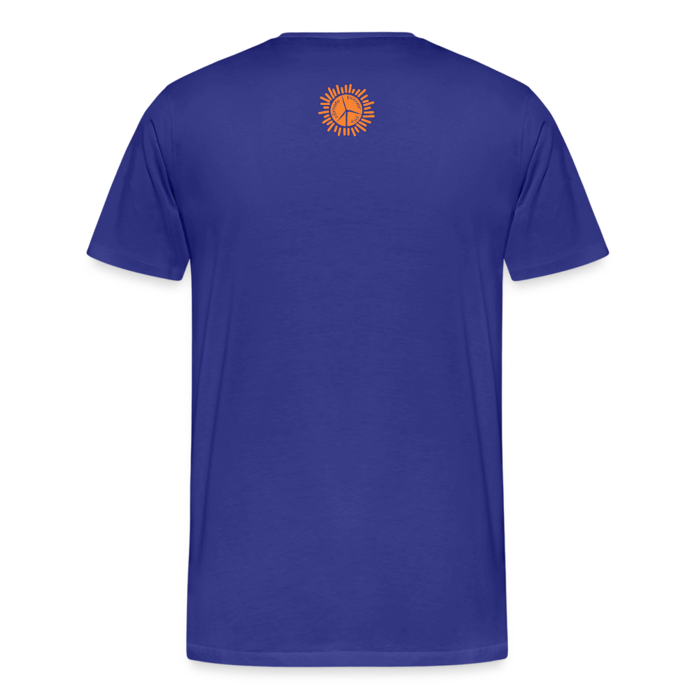 CPK Wind Men’s Premium Organic T-Shirt - royal blue