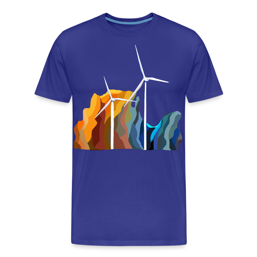 Wind Men’s Premium Organic T-Shirt - royal blue
