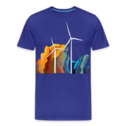 Wind Men’s Premium Organic T-Shirt - royal blue