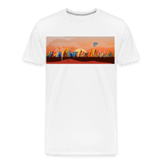 CPK Wind Men’s Premium Organic T-Shirt - white