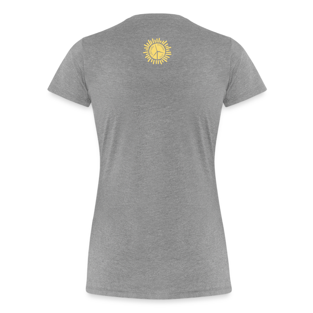 Rhino Women’s Premium Organic T-Shirt - heather gray