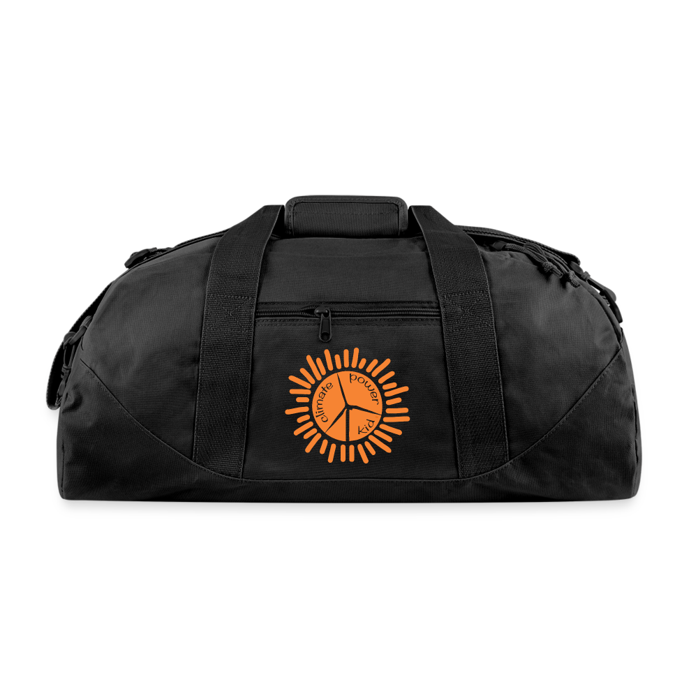 Recycled Duffel Bag - black