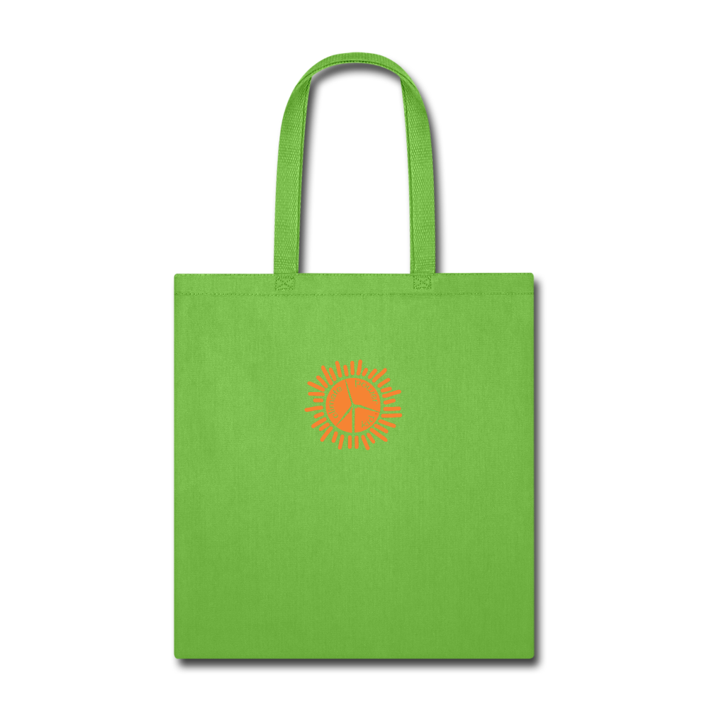CPK Go Tote Bag - lime green