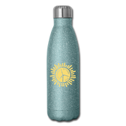 CPK Insulated Stainless Steel Water Bottle (SPOD) - turquoise glitter