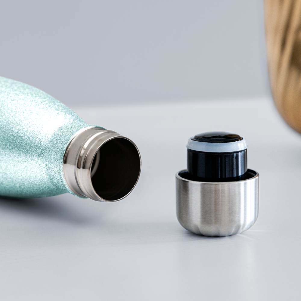 CPK Insulated Stainless Steel Water Bottle (SPOD) - turquoise glitter
