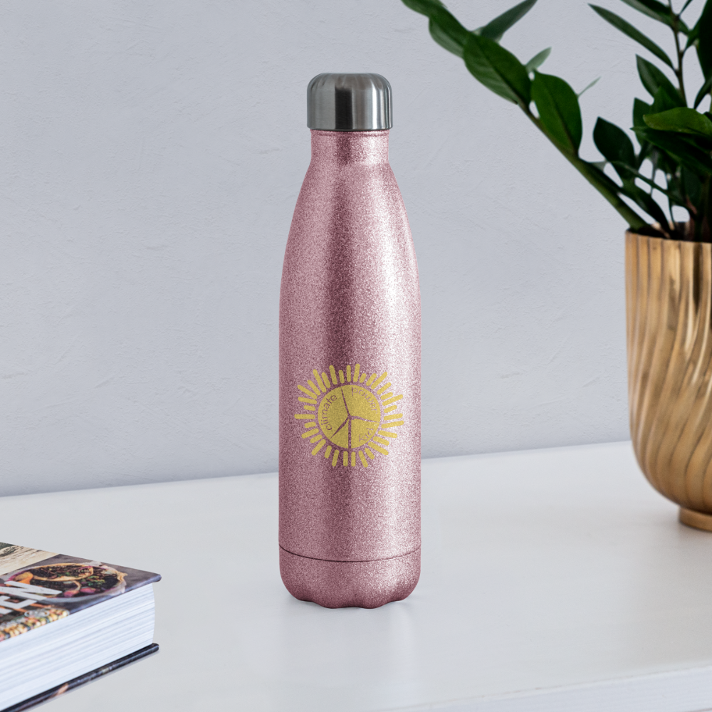 CPK Insulated Stainless Steel Water Bottle (SPOD) - pink glitter