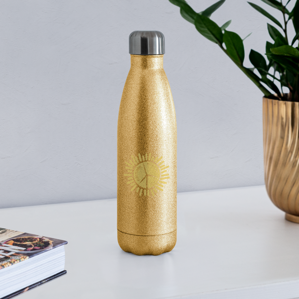CPK Insulated Stainless Steel Water Bottle (SPOD) - gold glitter