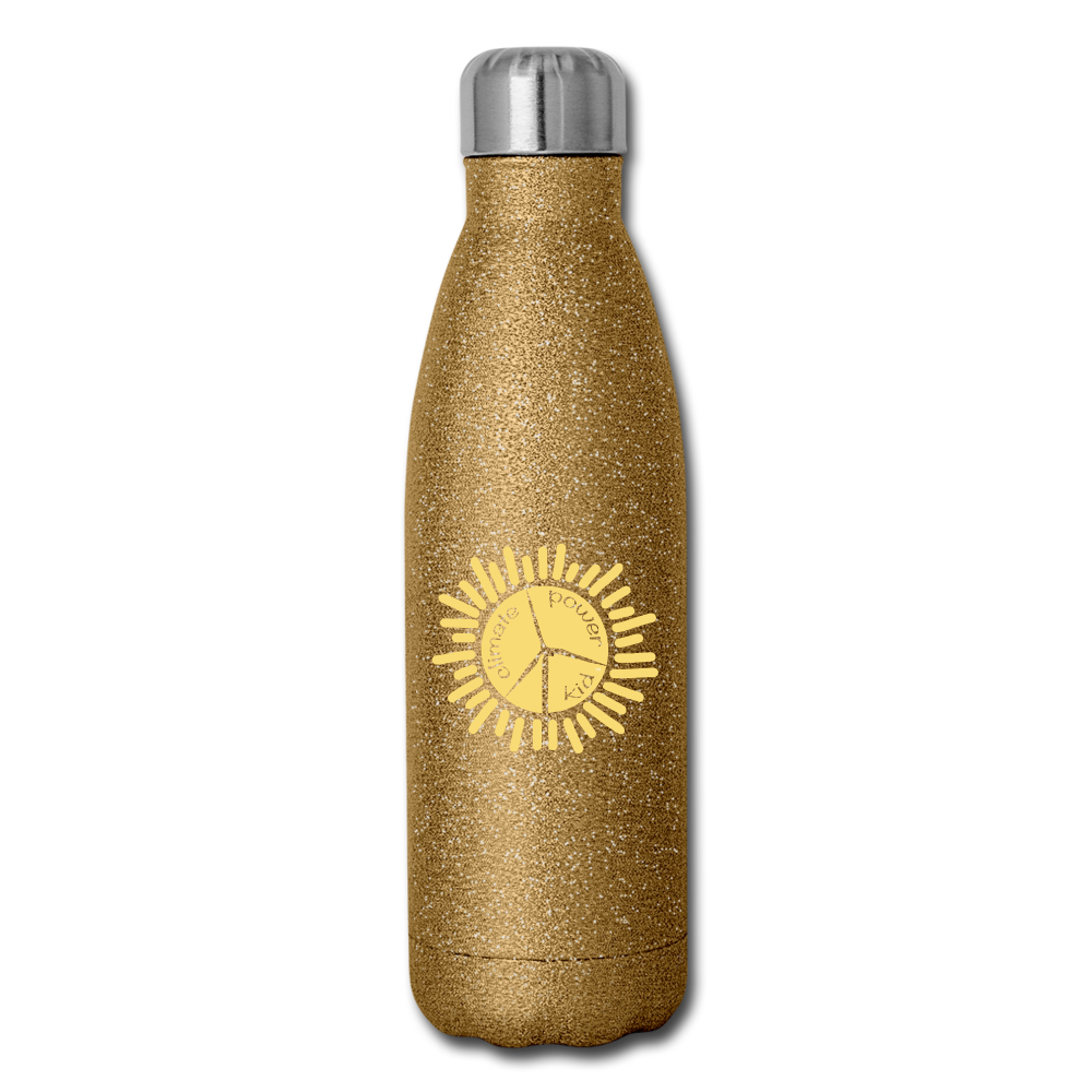 CPK Insulated Stainless Steel Water Bottle (SPOD) - gold glitter