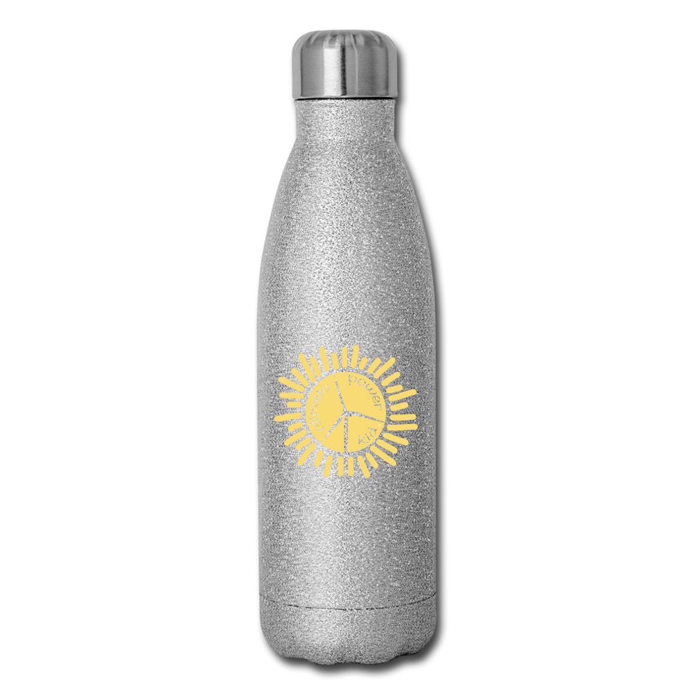 CPK Insulated Stainless Steel Water Bottle (SPOD) - silver glitter