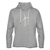 CPK Wind Unisex Lightweight Terry Hoodie (SPOD) - heather gray
