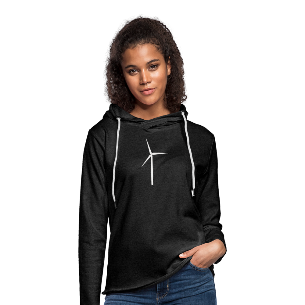 CPK Wind Unisex Lightweight Terry Hoodie (SPOD) - charcoal grey