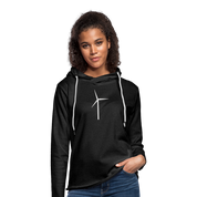 CPK Wind Unisex Lightweight Terry Hoodie (SPOD) - charcoal grey