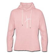 CPK Wind Unisex Lightweight Terry Hoodie (SPOD) - cream heather pink