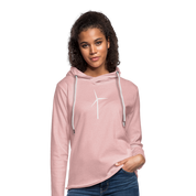 CPK Wind Unisex Lightweight Terry Hoodie (SPOD) - cream heather pink