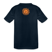 Kangaroo Fire Toddler Premium Organic T-Shirt - deep navy