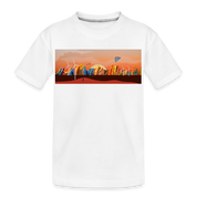 Wind Kite Kid’s Premium Organic T-Shirt - white
