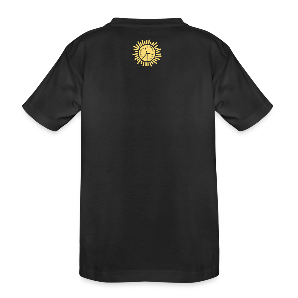 Wind Kite Kid’s Premium Organic T-Shirt - black