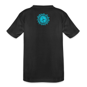 Penguin Swimming Toddler Premium Organic T-Shirt - black