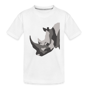Rhino - Toddler Premium Organic T-Shirt - white