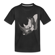Rhino - Toddler Premium Organic T-Shirt - black