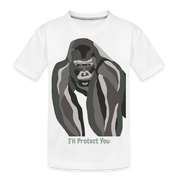 Gorrilla Kid’s Premium Organic T-Shirt - white