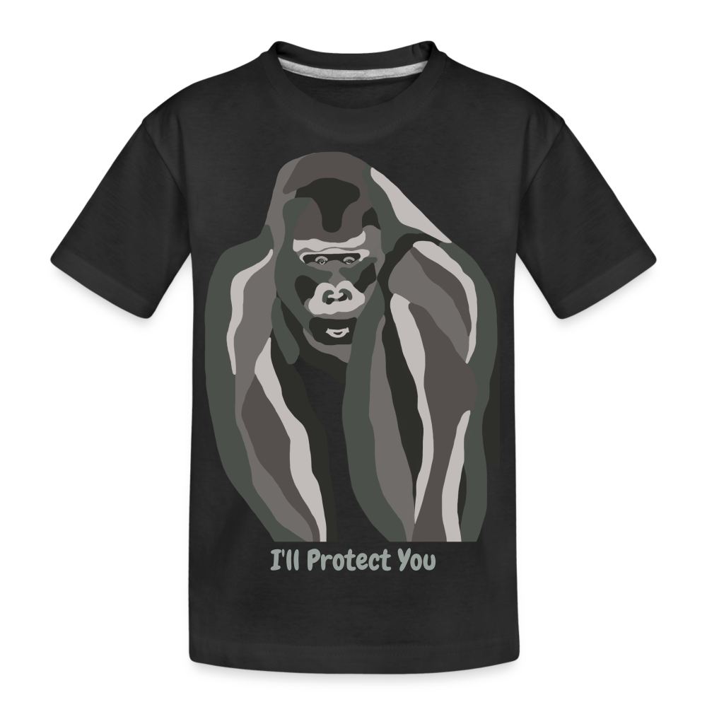 Gorrilla Kid’s Premium Organic T-Shirt - black