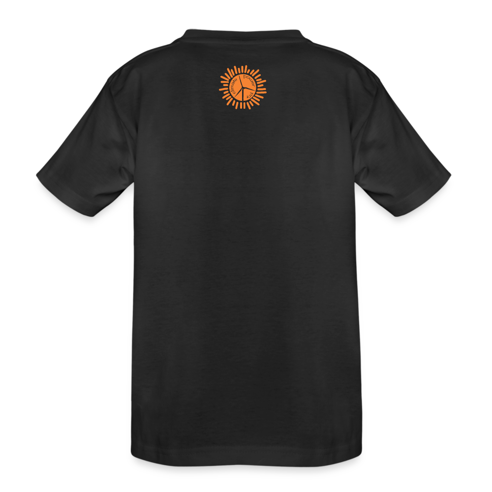 Turtle Kid’s Premium Organic T-Shirt - black