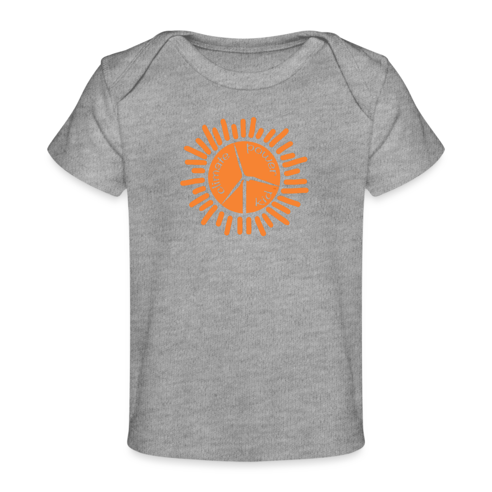 CPK Organic Baby T-Shirt | Spreadshirt 1433 - heather grey