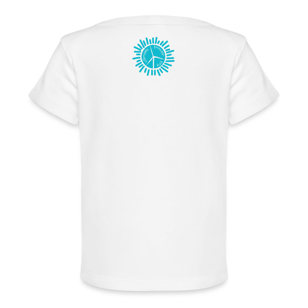Penguin Iceberg Organic Baby T-Shirt | Spreadshirt 1433 - white