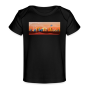 Wind Kite Organic Baby T-Shirt | Spreadshirt 1433 - black