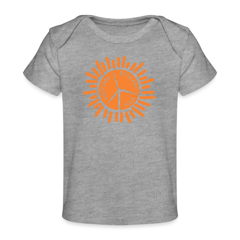 CPK Organic Baby T-Shirt | Spreadshirt 1433 - heather grey