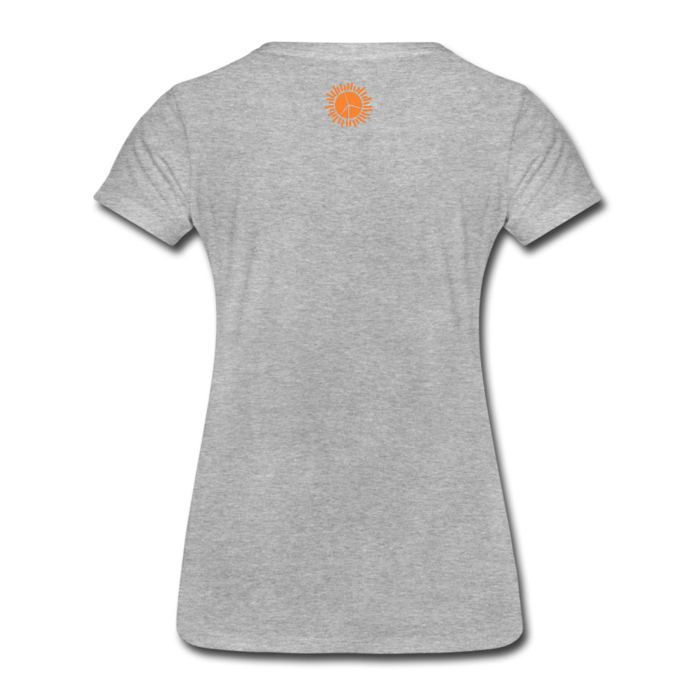Wind Women’s Premium Organic T-Shirt - heather gray