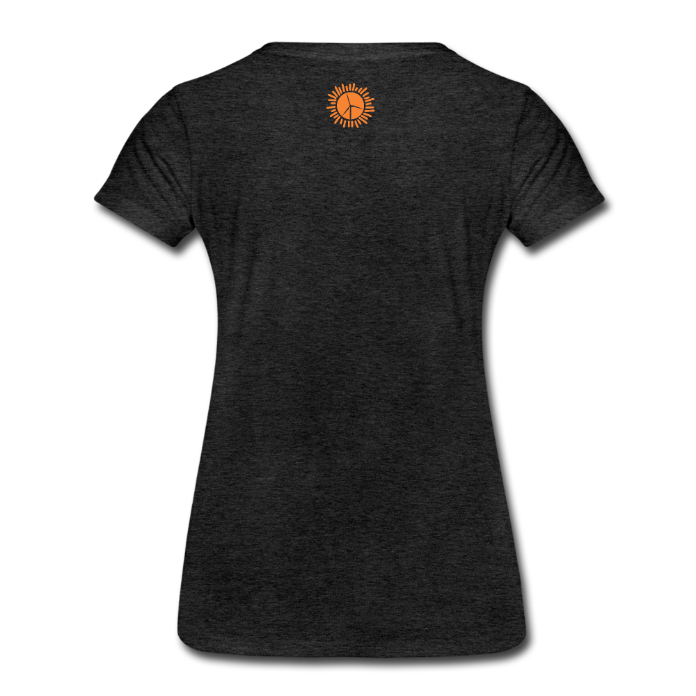 Wind Women’s Premium Organic T-Shirt - charcoal grey