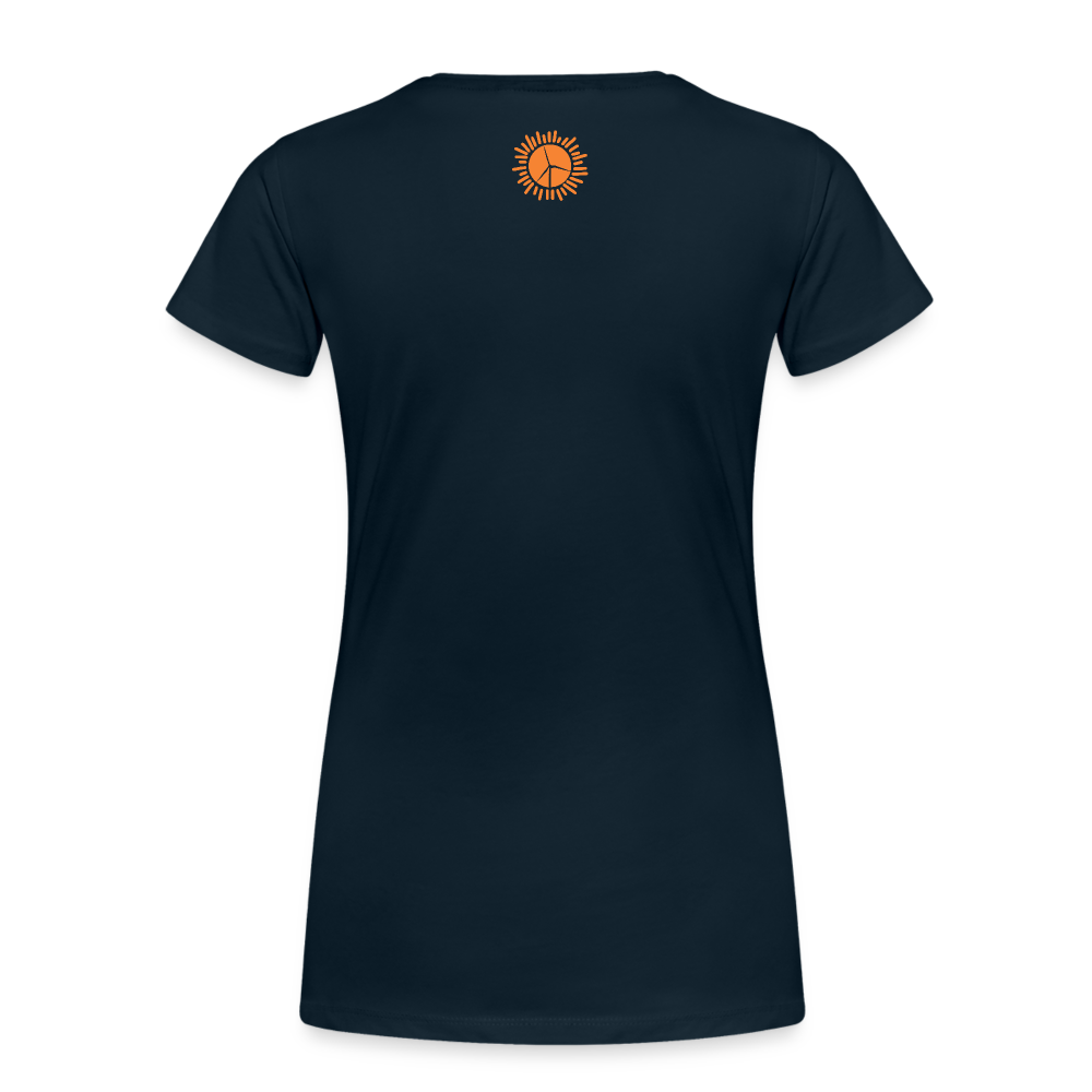Wind Women’s Premium Organic T-Shirt - deep navy