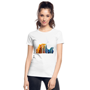 Wind Women’s Premium Organic T-Shirt - white