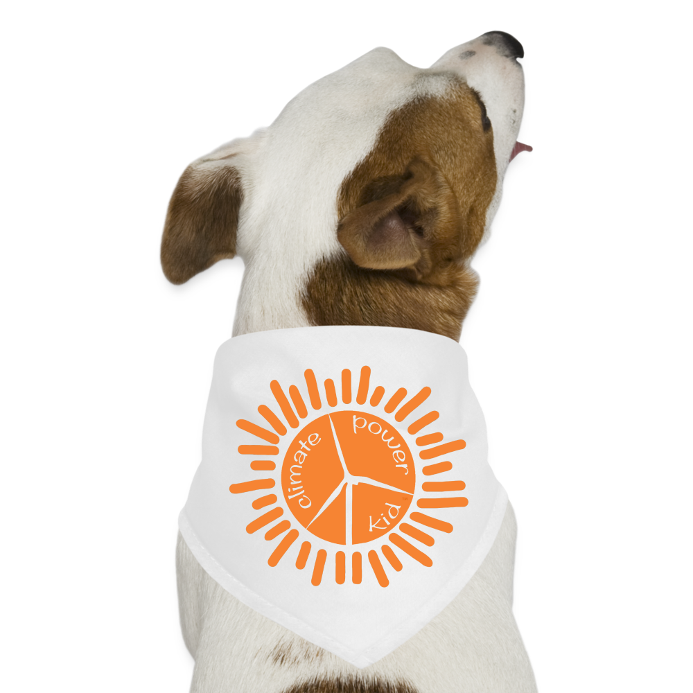 CPK Dog Bandana - white